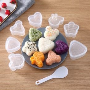 Musubi Maker Mold Press Sushi Making Kit Non Stick Rectangular DIY Sushi  Rice Ball Spam Musubi Kimbab Onigiri Kitchen Accessorie