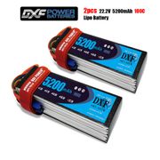DXF 6S 22.2V 5200mah 100C-200C Lipo Battery 6S  XT60 T Deans XT90 EC5 For FPV Drone Airplane Car Racing Truck Boat RC Parts