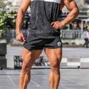 Gym Men Fashion Brand Breathable Fitness Mens Bodybuilding Mesh Male Casual Shorts Workout Comfortable Plus Size Sports Shorts