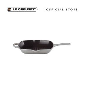 Le Creuset Signature Square Skillet Grill 26cm - Mist Grey