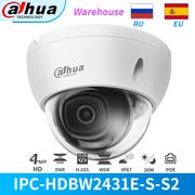 Dahua IP Camera 4MP IR Mini Dome PoE IPC-HDBW2431E-S Build-in SD Card Slot IVS Motion Detection IP67 CCTV Security cam