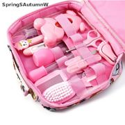 [Choice] 13pcs/Set Newborn Baby Kids Nail Hair Health Care Thermometer Grooming Brush Kit Boutique