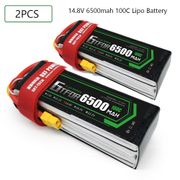 GTFDR 4S 14.8V 6500mah 100C-200C Lipo Battery 4S  XT60 T Deans XT90 EC5 For FPV Drone Airplane Car Racing Truck Boat RC Parts