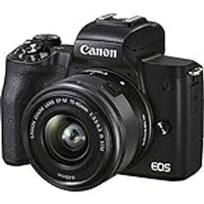 Canon EOS M50 II EF-M15-45mm Kit 4K Mirrorless Camera, Black