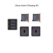 DJI Osmo Action Charging Kit Charging Hub x 1 Battery x 2 Battery Case x 2 Increased Charging Efficiency