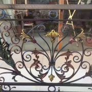 Hench shanghai factory Curved Wrought Iron Stair Railings