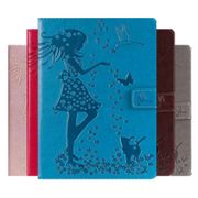 Case For iPad Pro 11 2018 Girl Cat Embossed Paint Leather Funda Smart Cover for Apple ipad pro 11 tablet protect Case +Film+Pen