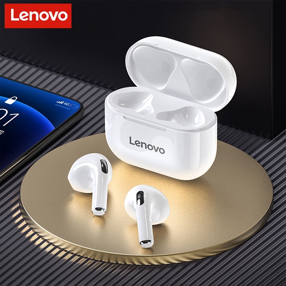 lenovo lp40 tws bluetooth 5.0 earphone wireless earbuds