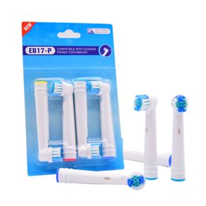 4Pcs/Set Universal Electric Toothbrush Heads Suit Replacement Soft-bristled 4 Colors For Tooth Brush Head Oral Hygiene