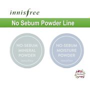 Innisfree No-Sebum Powder Line Mineral Powder/Moisture Powder 5g NEW