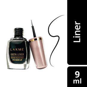 Lakme Insta Eye Liner, Black, 9ml