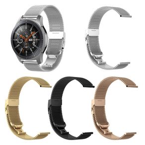 Milanese Loop  Band for Samsung Galaxy Watch 46mm 42mm 22mm 20mm Stainless Steel Milanese Bracelet Strap for Galaxy Watc