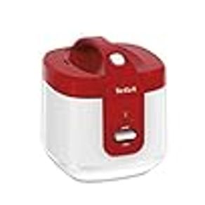 Tefal RK3625 Everforce Mechanical Rice Cooker, 2L White/Red