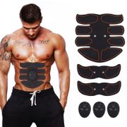 Electrostimulation EMS Muscle Stimulator Trainer Electric Wireless Fitness Abdominal Training Body Slimming Weight Loss Unisex