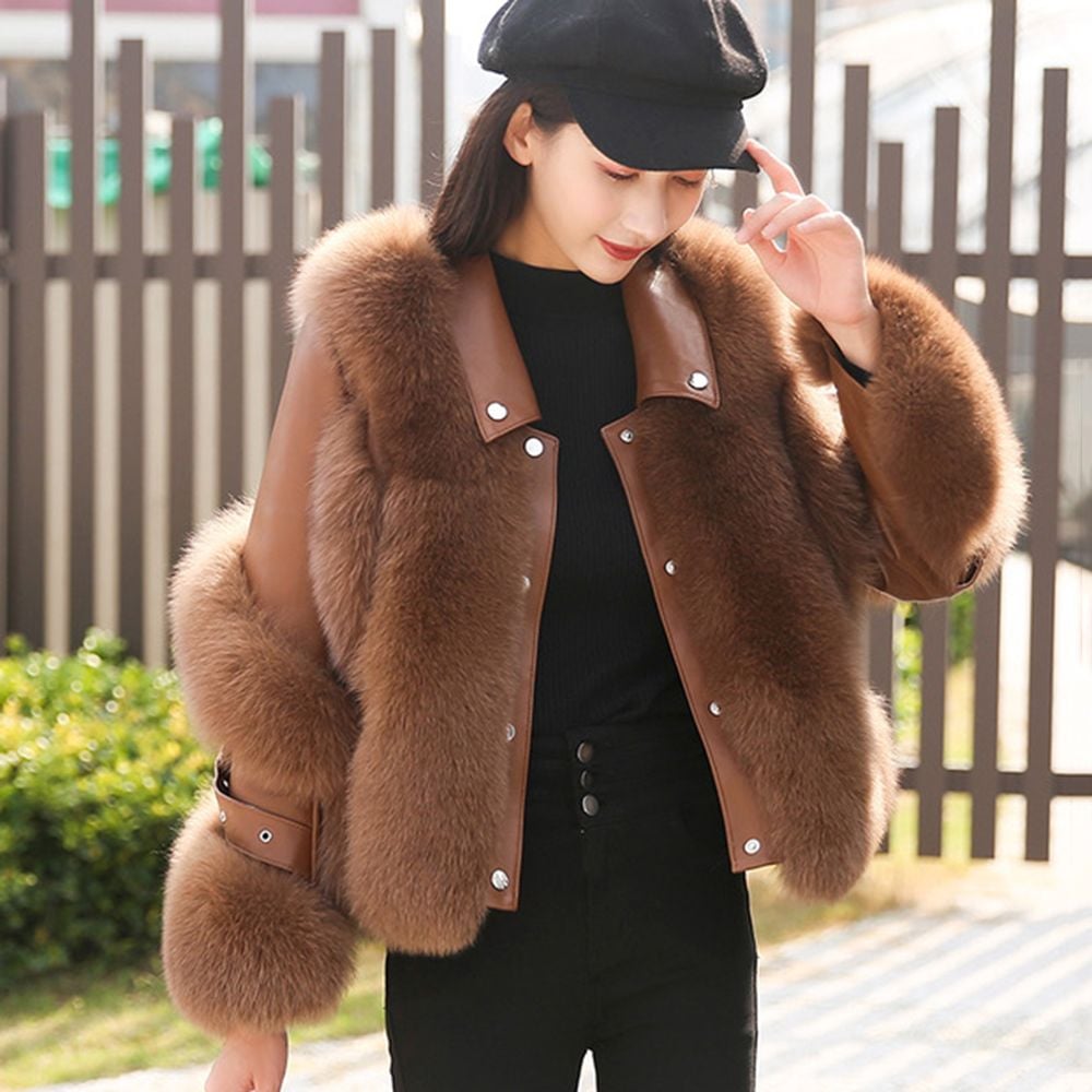 Real fur clearance coats for women