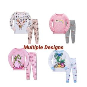 SG Seller / kids Pyjamas set / Girl / Children /Sleepwear /Unicorn/ Nightwear / 100% cotton / Baby / Pajamas / Fast Ship