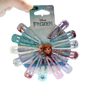 Cartoon Frozen Girl Hair Clip Elsa Anna Hair Pin Kid Head Clip Accessories