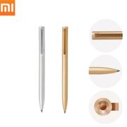 Original Xiaomi Mijia Metal Sign Pens 9.5mm Signing Pens PREMEC Smooth Switzerland Black Refill Gold/Silver Durable Sign Pens