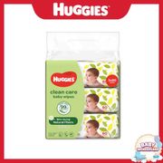 Huggies Baby Wipes Clean Care 80sx3 1pack