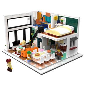 Compatible With Lego Building Blocks Girls Toys Play House Bedroom Kitchen Children Educational Small Particles