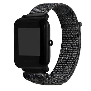 20mm Nylon Loop Strap for Xiaomi Huami Amazfit Bip BIT Lite Youth Smart Watch