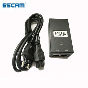 Security 48V0.5A 15.4W POE adapter POE Injector Ethernet power for POE IP Camera Phone PoE Power Supply