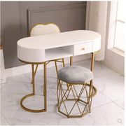 Manicure table and chair set Nordic ins net red special price single double manicure table enamel package mail iron art