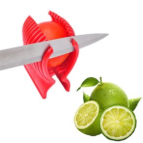 Tomato Lemon Slicer Holder Round Fruits Onion Shredder Cutter Guide Tongs  With Handle Stainless Steel Easy Slicing For Kitchen Cutting Potato  Lime(1pc