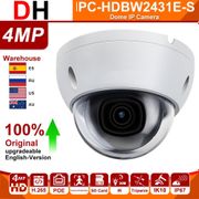DH IP Camera 4MP HD IPC-HDBW2431E-S POE Cameras SD Card Slot H.265 IP67 IK10 Vanda-Proof Starlight Security Home Camera