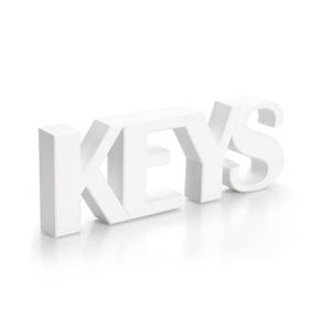Qualy Keys Key Holder White