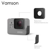 Vamson for Go pro Accessories for Gopro Hero 7 Black 6 5 UV Lens Ring Replacement Protective Repair Case Frame VP717