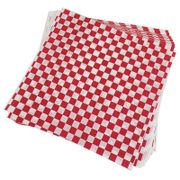 100 PCS checkered deli candy basket liner Food Wrap Papers, Fat Repellent, Sandwich Burger Packing, Red and White