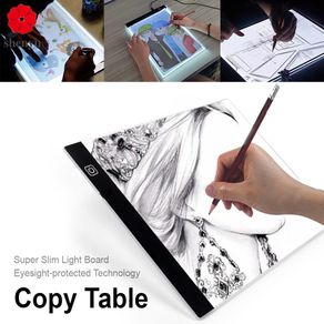 Drawing Tablet Pad A4/A5 Level Dimmable Led Drawing Copy Pad Board Drawing  Tracing Tracer Led Light Pad Artist Thin Art Stencil Drawing Board  Children's Toy Painting