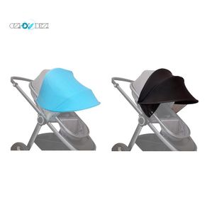 Baby Stroller Sun Visor Carriage Sun Shade Canopy Cover for Prams Stroller Accessories Car Seat Buggy Pushchair Cap Sun Hood Blue