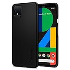 Spigen F26CS27566 Thin Fit Designed for 2019 Google Pixel 4 Case, Black