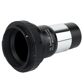 Telescope SLR Camera Nikon T Ring  and  2X Fully Coated Barlow Lens