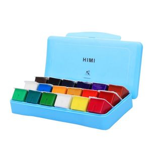 18/24 Colors Gouache Paint Set With Palette 30ml Watercolor