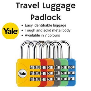 YALE YP1/28/121/1 Handy-Size Number Travel Lock
