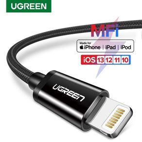 Câble USB Ugreen MFi pour iPhone 11 Pro X XS 8 2.4A câble de charge rapide pour iPhone 6 câble de données USB câble de chargeur