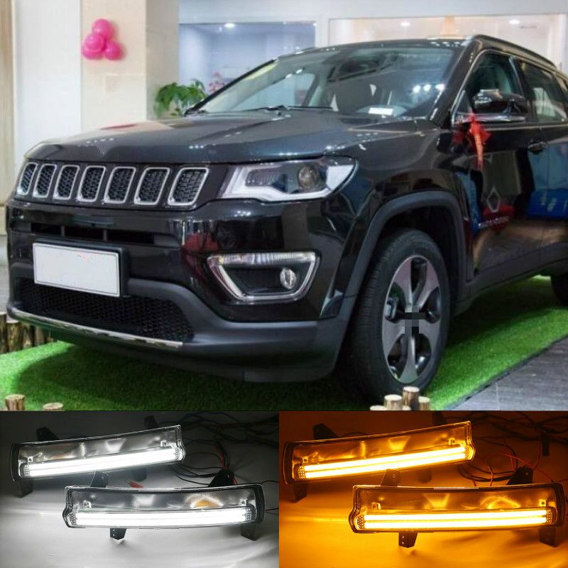 daytime running lights jeep compass