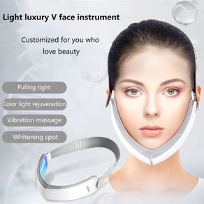 Face Lift Electric V Face Slimmer Massager LED Light Therapy Skin Lifting Skin Rejuvenation Firming Face Shaping Face Care Tools