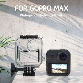Waterproof Case Shell Panoramic Action Camera Diving Cover Diving Protective for Gopro Max Accessories