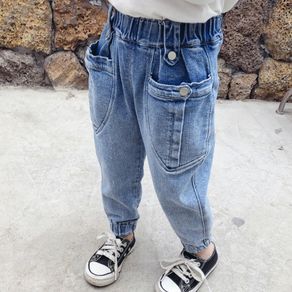 Children's Clothing Children's Jeans Boys Pants Spring Big Boy