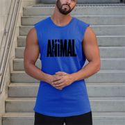 Brand Stringer Gym Tank Top Men Summer Clothing Bodybuilding Muscle Sport Vest Workout Fashion Fitness Singlets Sleeveless Shirt