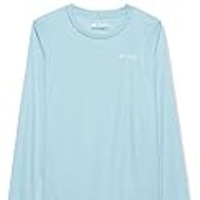 Columbia Youth Boys Terminal Tackle PFG Elements Long Sleeve, Spring Blue/PFG Elements, X-Small