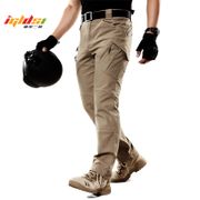 IX9 Men's City Stretch Tactical Pants Multi Pockets Cargo Pants Military Combat Cotton SWAT Army Casual  Hike Long Trousers