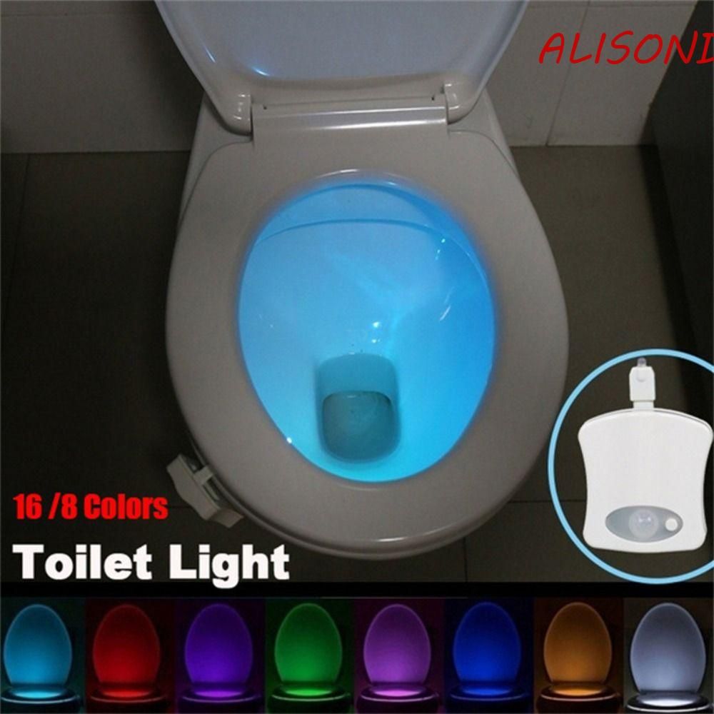 Lighting Toilet Light Led Night Light Human Motion Sensor Backlight for Toilet  Bowl Bathroom 8 /16Color Veilleuse for Kids Child