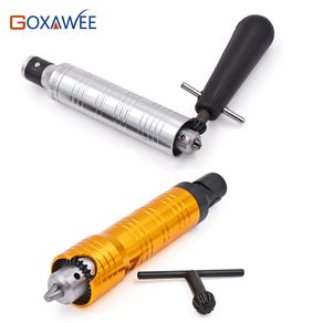Power Tools Accessories Electric Drill Handpiece Stainless Steel Handle 6mm Chuck  Mini Grinding Mill Drill Handle
