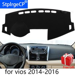 Custom Car Steering Wheel Cover For Toyota Yaris Vios 2014-2016