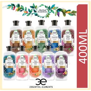 HERBAL ESSENCES BIO:RENEW 400ML SHAMPOO/CONDITIONER Volume Smooth Clean Shine Hair
